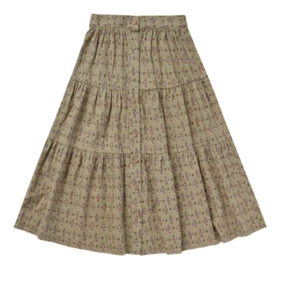 Rylee + Cru Other - NWT! Rylee & Cru Joelle Skirt in Flower Block Size 2-3Y